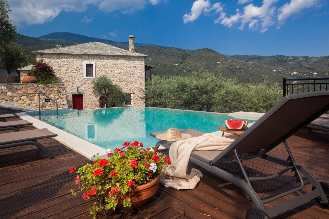 Villa Andromachi By Pelion Esties Άνω Γατζέα Εξωτερικό φωτογραφία